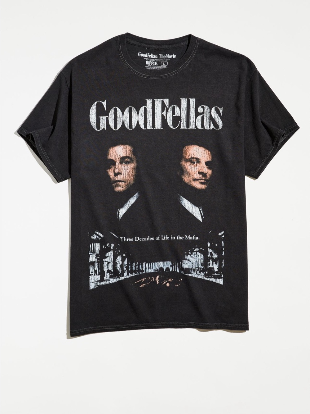 GoodFellas Graphic Short-Sleeve Tee - WASHED BLACK